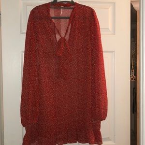 Free People Sheer Tunic Dress